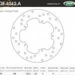 Féktárcsa DF.4042 A kép