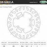 Féktárcsa DF.5002 A kép