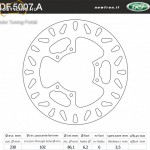 Féktárcsa DF.5007 A kép