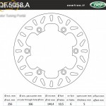 Féktárcsa DF.5058 A kép