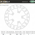 Féktárcsa DF.5066 A kép