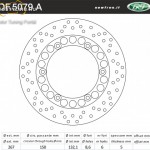 Féktárcsa DF.5079 A kép