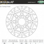 Féktárcsa DF.5134 AF kép