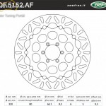 Féktárcsa DF.5152 AF kép