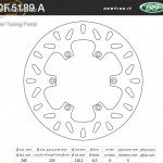 Féktárcsa DF.5189 A kép