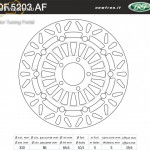 Féktárcsa DF.5203 AF kép