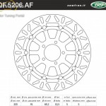 Féktárcsa DF.5206 AF kép