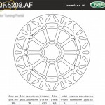 Féktárcsa DF.5208 AF kép