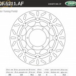 Féktárcsa DF.5211 AF kép