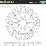 Féktárcsa DF.5228 AF kép