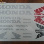 Matrica szett, HONDA 05 kép