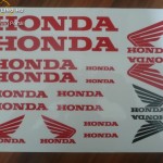 Matrica szett, HONDA 07 kép