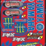 Matrica szett, YAMAHA 03 kép