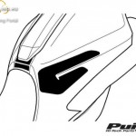 Puig tankpad YAMAHA MT-07 (2014-) kép