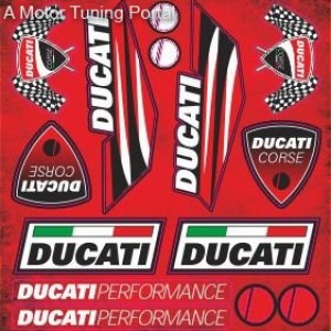Matrica szett, DUCATI kép