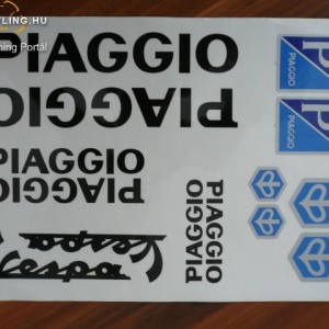 Matrica szett, PIAGGIO 02 kép