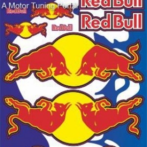 Matrica szett, RED BULL kép