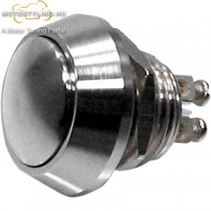 MOTOGADGET NYOMÓGOMB COMPACT M12 EZÜST kép