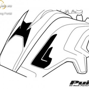 Puig tankpad BMW R1200GS kép