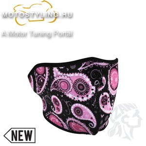 Purple Paisley arcmaszk kép