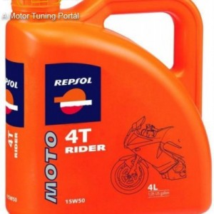 REPSOL MOTO RIDER 4T 15W-50 4L kép