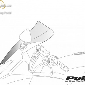 Standard plexi,Puig Yamaha YZF-R1 (2004-2006) kép