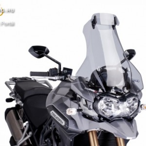 Túra plexi plusz légterelővel,Puig Triumph TIGER EXPLORER 1200/XC (2012-2015) kép