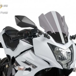 Verseny plexi,Puig Kawasaki NINJA 250SL 2015 kép