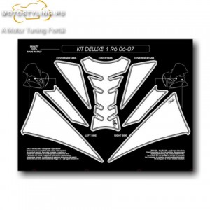 Yamaha R6 (2006-2007) díszborítás - New label kép